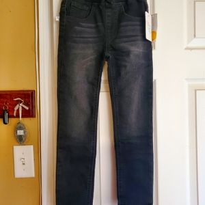 Boys Skinny Knit Denim Jeans